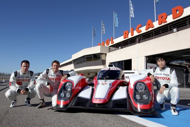 Toyota reveals hybrid Le Mans racer. Image by Toyota.