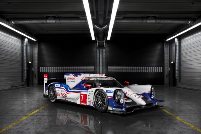 Toyota's hybrid TS040 racer revealed. Image by Toyota.