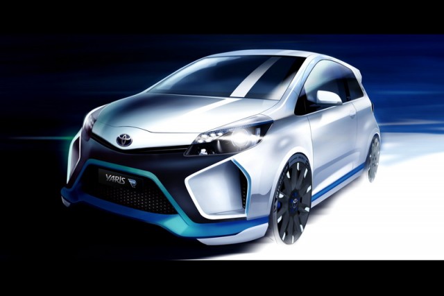 All hybrid: Toyota's plans for Frankfurt. Image by Toyota.