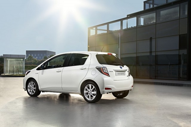 Toyota Yaris Hybrid on its way. Image by Toyota.