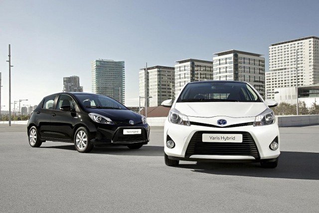 Toyota Yaris Hybrid priced up. Image by Toyota.