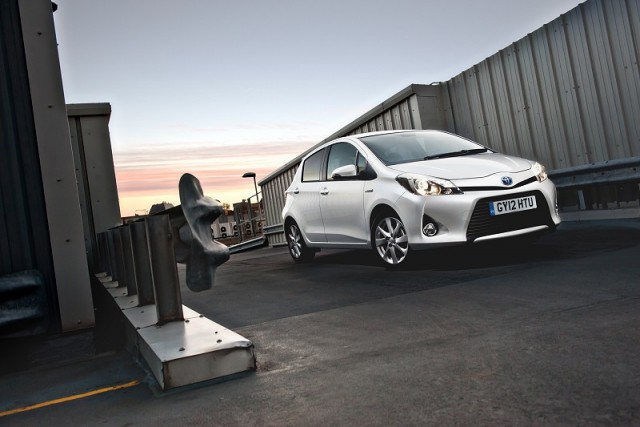 First drive: Toyota Yaris Hybrid. Image by Toyota.