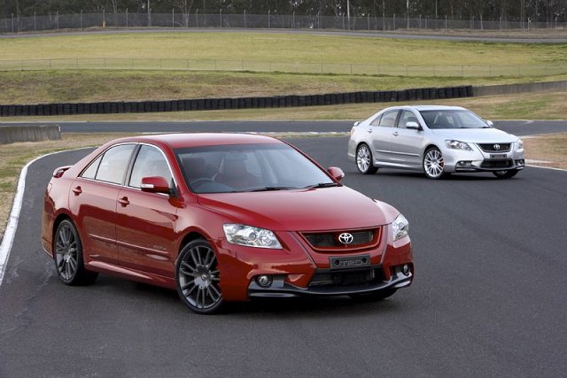 TRD adds attitude to Aus-only Aurion. Image by Toyota.