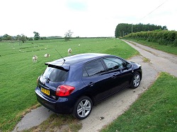 2008 Toyota Auris SR180. Image by Dave Jenkins.