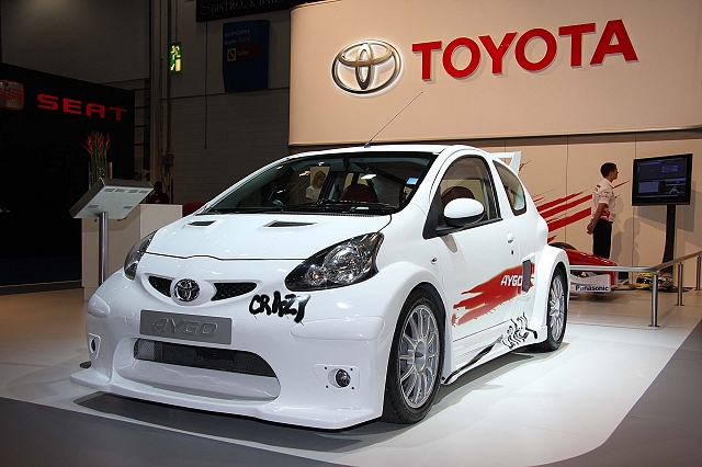 British Motor Show: Toyota Aygo Crazy. Image by Toyota.