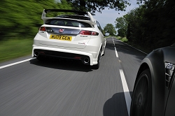 2010 Ford Focus RS500 vs. Honda Civic Type R Mugen 200. Image by Max Earey.