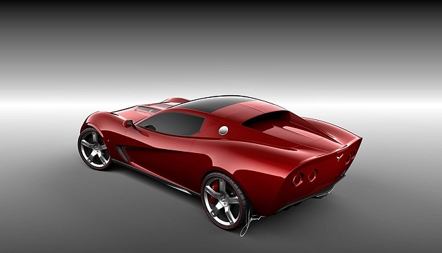 Cool concept Corvette. Image by Ugar Sahin.