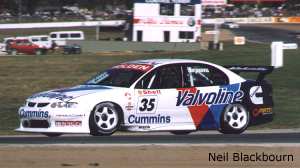 Two Holdens lined up in the front row in Winton Victoria