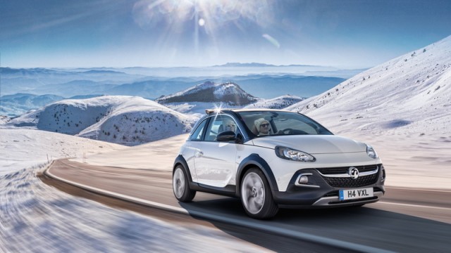 Rugged look for Vauxhall Adam Rocks. Image by Vauxhall.
