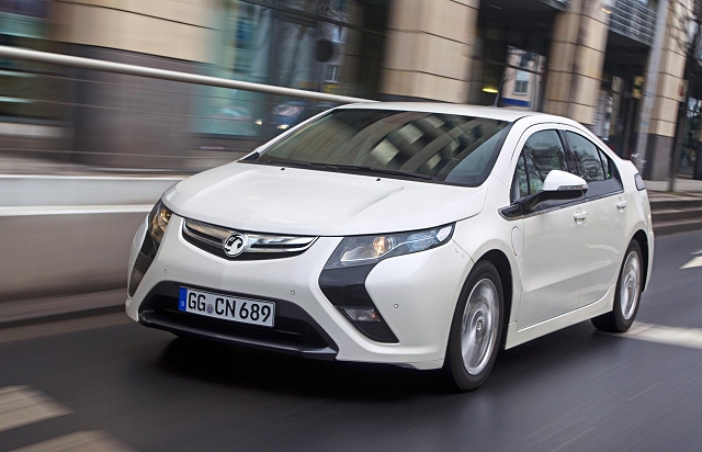 Vauxhall Ampera road trip. Image by Vauxhall.