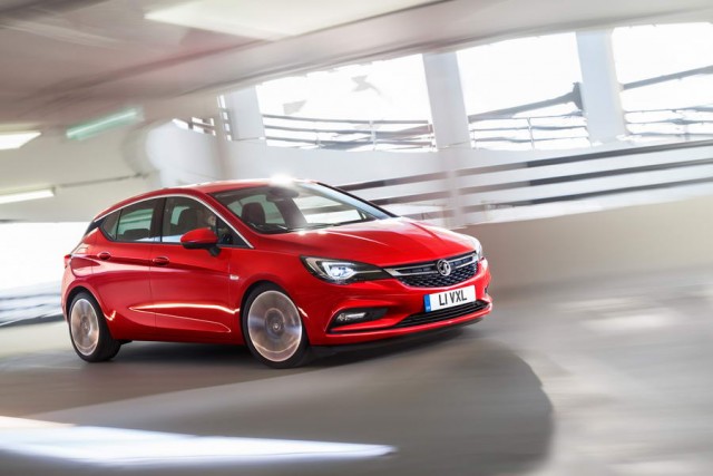 Incoming: Vauxhall Astra. Image by Vauxhall.