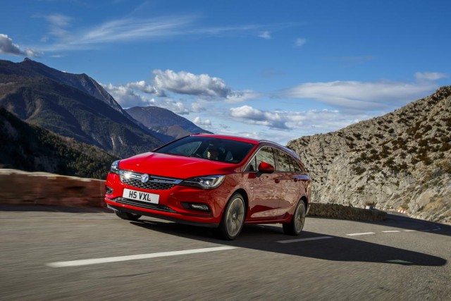 First drive: Vauxhall Astra Sports Tourer. Image by Vauxhall.