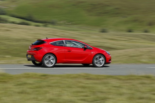 New engine for Vauxhall GTC. Image by Vauxhall.