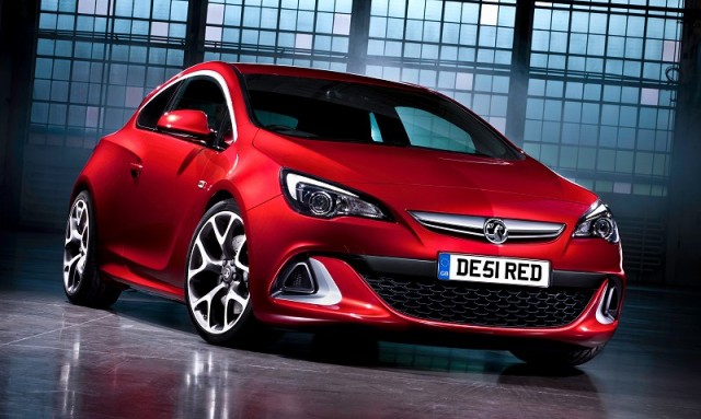 Vauxhall unleashes 155mph Astra VXR. Image by Vauxhall.