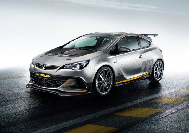 300hp+ for Extreme Astra VXR. Image by Vauxhall.