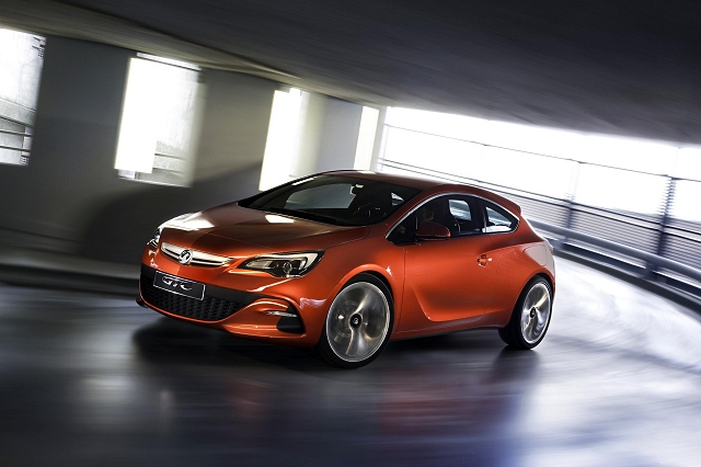Vauxhall shows more of GTC Paris Concept. Image by Vauxhall.