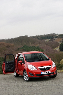 2010 Vauxhall Meriva. Image by Vauxhall.