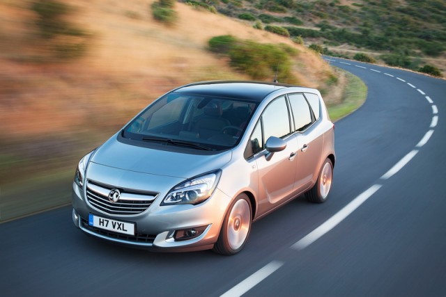 Vauxhall updates the Meriva. Image by Vauxhall.