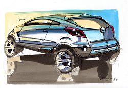 2005 Vauxhall Antara GTC concept. Image by Vauxhall. Click here for a larger image. 2005 Vauxhall Antara GTC concept. Image by Vauxhall.