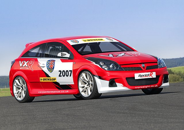 Astra VXR Sprint R for new race series. Image by 888.