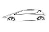 Vauxhall previews all-new Astra hatch. Image by Vauxhall.