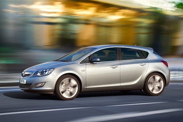 New Astra is here. Image by Vauxhall.