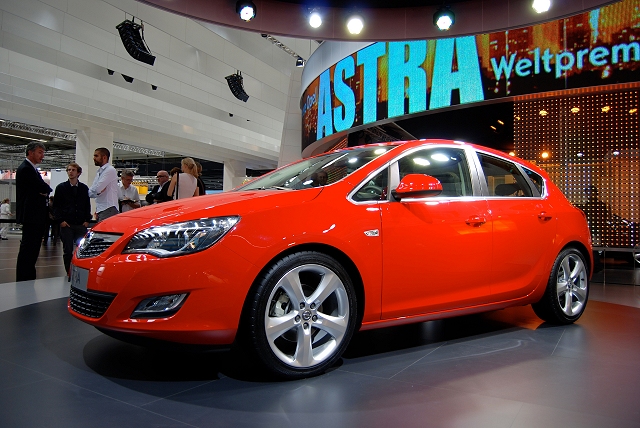 Frankfurt Motor Show: Vauxhall Astra. Image by Kyle Fortune.
