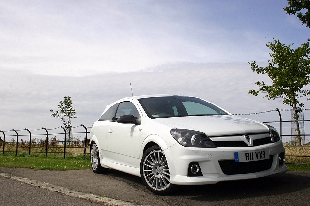 White hot hatch. Image by Kyle Fortune.
