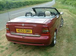 2003 Vauxhall Astra Convertible. Image by Shane O' Donoghue.