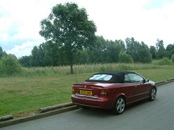 2003 Vauxhall Astra Convertible 2.2. Image by Shane O' Donoghue.