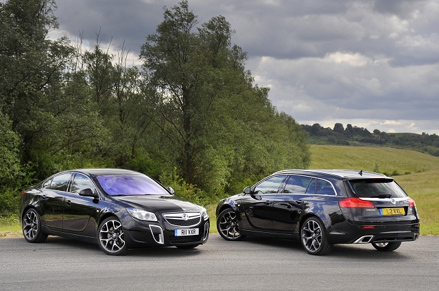 Insignia VXR blasts in. Image by Vauxhall.