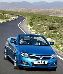 2004 Vauxhall Tigra. Image by Vauxhall.