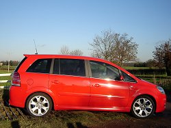 2006 Vauxhall Zafira VXR. Image by James Jenkins.