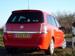 2006 Vauxhall Zafira VXR. Image by James Jenkins.