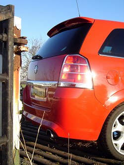 2006 Vauxhall Zafira VXR. Image by James Jenkins.