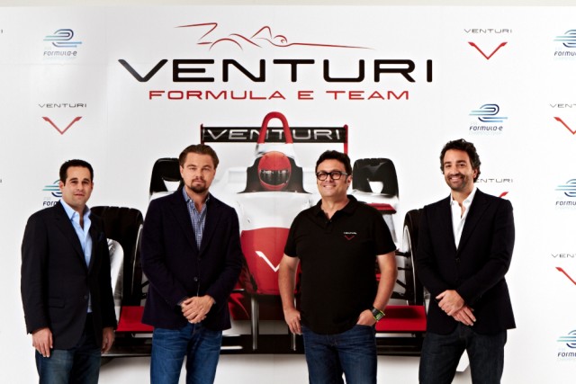 DiCaprio goes racing with Venturi. Image by Venturi.