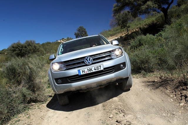 First drive: Volkswagen Amarok auto. Image by Volkswagen.