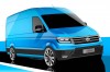 New-look Volkswagen Crafter previewed. Image by Volkswagen.