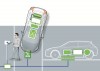 Volvo researches inductive charging technology. Image by Volvo.