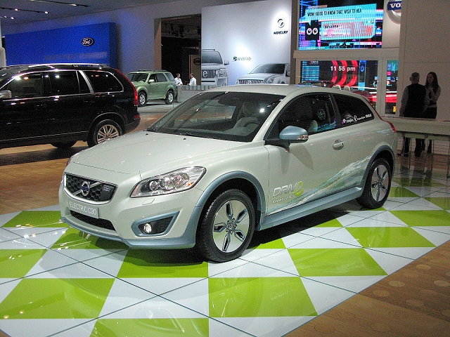Electric C30 for Detroit. Image by Volvo.