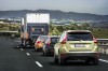 2012 Volvo road train under test. Image by Volvo.