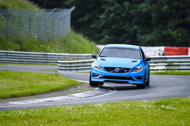 Volvo claims S60 Polestar set Nordschleife record. Image by Volvo.