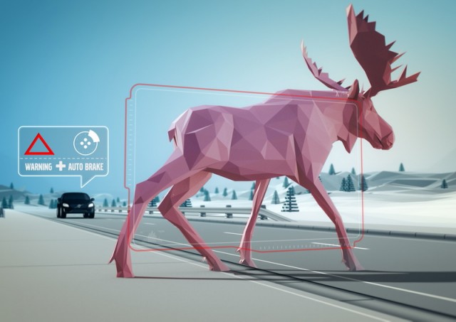 Volvo's next-gen safety architecture. Image by Volvo.