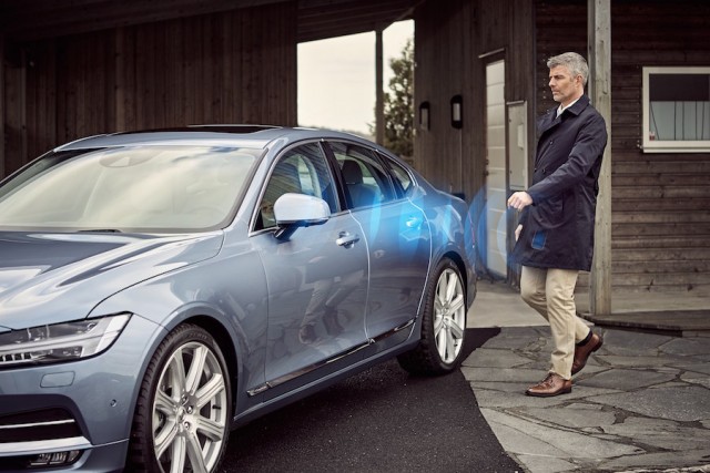 Volvo aims to kill off car key by 2017. Image by Volvo.