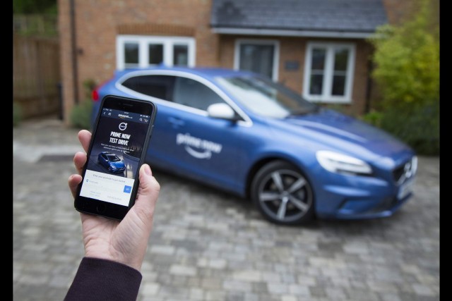 Volvo brings test-driving to your door. Image by Volvo.