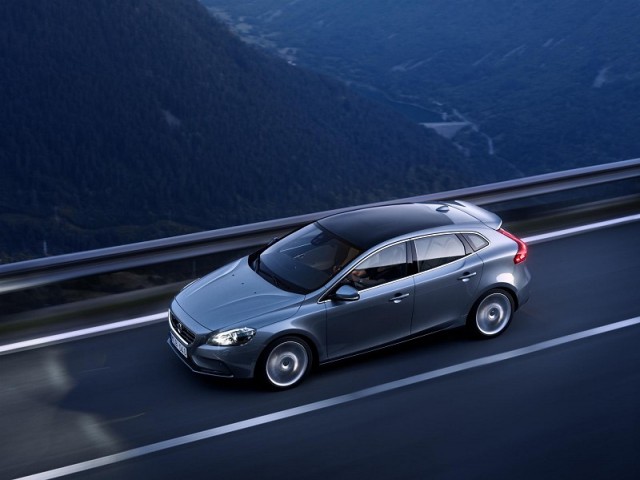 Voluptuous not voluminous - the new Volvo V40. Image by Volvo.