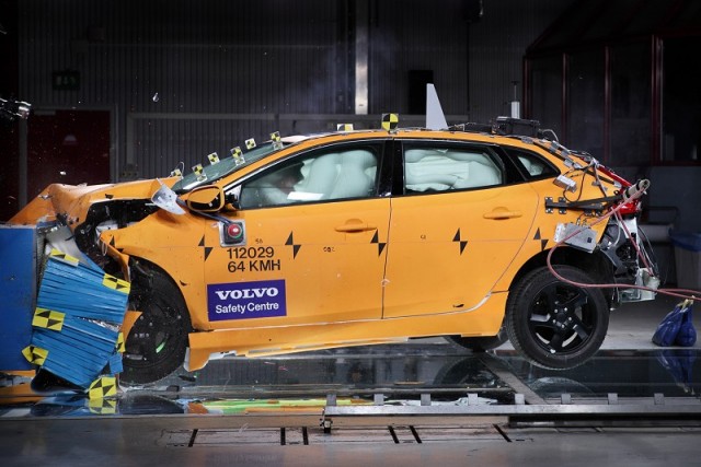 Volvo breaks the record, for safety. Image by Volvo.