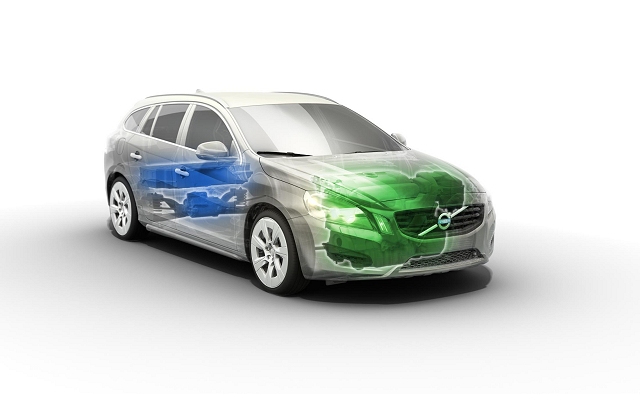 Volvo will build 150mpg V60 estate. Image by Volvo.