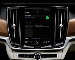 Volvo integrates Spotify. Image by Volvo.