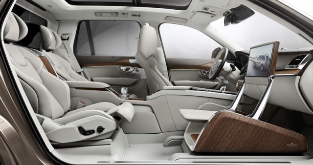Volvo transforms XC90 into a lounge. Image by Volvo.